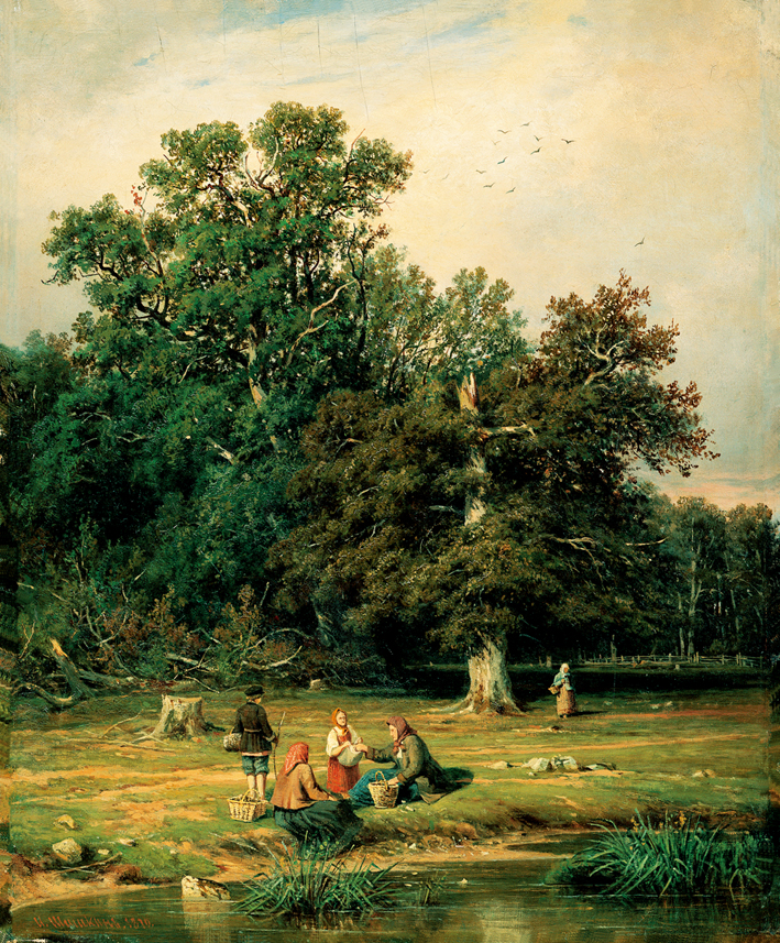  伊凡·伊凡诺维奇·希施金 Ivan I. Shishkin ——采蘑菇